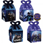 24 tk kolmap&auml;evased kommikarbid kolmap&auml;evaste Addams-teemaliste peokaunistuste jaoks