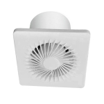 12V Ventilaator Kiire &otilde;huava Aknale Seinale Vaikne Ventilatsioon Niiskuse Kontrolliks K&ouml;&ouml;gis Kanakuudis WC-s 4IN valge
