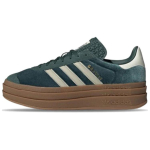 Adidas Naiste Gazelle Bold 'Mineral Green Velvet' Naiste Tennised IG4391 38 black