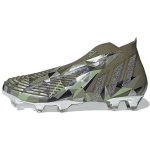 adidas Predator Edge+ FG Focus Olive Crystal Meeste Tennised Roheline H&otilde;be-Metallik Magic-Lime GX3913 41⅓