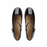 Mood Naiste Korterid Mary Jane Balletikingad Naistele &Uuml;marad varvastega L&auml;iknahast Lamedad Naiste Tantsuballetid Peopallid Pruudi pulmakingad 39