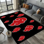 Multikas 3D I-Itachi Jaapani Anime Vaip Vaipkatted elutuppa magamistuppa kodu diivanile kaunistuseks, Laste m&auml;nguala vaip libisemiskindel p&otilde;randamatt 40x60cm( 15x23in )
