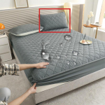 2025 Uus Veekindel Paksenenud Madratsikaitse Reguleeritavad Kummiga Voodilinad Voodikatted Antibakteriaalne Pad Voodile 150x200 160x200 180x200 160*200cm+28cm