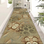 Kaasaegne Jooksusammal Pikk Koridorivaip Luksuslik Lilleline 3D-mustriga Esikuruum Vaip Trepikoda Koridor Trepid Kodu Dekoor Koridor K&auml;igutee Matt 60x200cm 23.6x78in