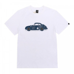 DeuS Ex Machina Meeste S L&uuml;hikeste Varrukatega T-s&auml;rk 356 porSche Dmp251209a Wht DMP251209A WHT (S)