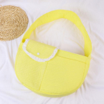 Lemmiklooma kutsika kandekott V&auml;lisreis Kass V&auml;ike koer &Otilde;lakott V&otilde;rk Oxford &Uuml;ksik Mugav Sling K&auml;ekott Tote Kotike S kollane