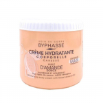Cr&egrave;me hydratante corps - BYPHASSE - Huile d'amande - 500 ml - Vegan - Tous types de peau