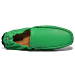 Ehtne Nahk Meeste Vabaaja Jalan&otilde;ud Itaalia Mokassiinid Loafers Slip-on Meeste Korterid Hingavad Meeste S&otilde;idujalatsid Paadikingad Pehmed Suured Suurused 38 white