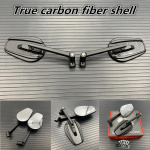 2023 New Motorcycle Rearview Mirror True carbon fiber Mirror Modified Rear Mirror Motorbike Accessorie A