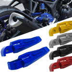 Mootorratta tagumised jalapulgad Kaass&otilde;itja jala pedaalitoed Yamaha MT03 MT 03 25 MT25 YZF R3 R25 MT-03 MT-25 jaoks MT03 LOGO Black