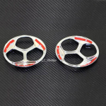 Stiilitarvikud Kia Optima K5 2016 2017 2018 ABS kroomitud auto eesmise udutulelaterna tulede katte trimmile 2tk