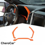 Center Console trument Panel Decor Cover Trim Moldings for 2015-20 Ford F150