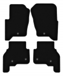 Dywaniki welurowe BASIC czarne do: Land Rover Discovery IV SUV (2009-2016)