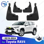 Durable ABS Mud Flaps For Toyota RAV4 -2024   Car Mud Flaps Fender Guards Easy tall Auto Accessories 2019-2024
