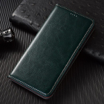 Crazy Horse Ehtne Nahast &Uuml;mbris Xiaomi Mi 8 9 10 10S 10T 11 11T 12 12T 13 13T 14 15 15S Pro Lite UItra Klapp&uuml;mbrised Xiaomi 8&Genuine Leather roheline