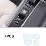 Suitable for Volvo XC60 XC90 S60 S90 V60 V90 central control gear button sticker interior decoration 4pcs