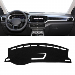For Volkswagen VW T-Cross TCross   Car Dashboard Cover trument Panel Carpets Avoid Light Protector Pad LHD Black Side