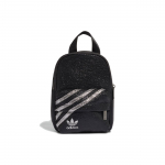 Adidas Originals Trefoil BP Mini Classic Kolm triipu Trendikas Vabaaja Spordir&auml;nnakukott Naiste seljakott Must GN2138 MISC
