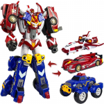 3 &Uuml;HEKS Tobot Master V Transformeeruv Robot Autoks M&auml;nguasi Korea Multikad Vennad Anime Deformatsioon Auto Lennuk M&auml;nguasjad
