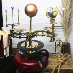 45,72 cm Kuninglik P&auml;ikeses&uuml;steemi Mudel T&auml;ielikult Funktsioneeriv Telluurium Taevane Kingitus Astrohuvilistele Orrery Kingitus gray