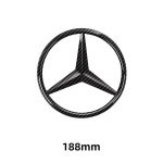 2025 Mercedes-Benzi jaoks 1 tk 188mm 210mm ABS Auto Esiv&otilde;re M&auml;rk Kleebis Kate Embleem Mercedes Benzi A/B/C/E/S Klassi GLA CLA jaoks