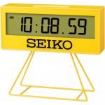 Seiko Kell &Auml;ratuskell, Digitaalne Minitaimerikell, Kollane, 158 x 176 x 65mm, SQ817Y