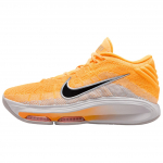 Nike GT Hustle 3 Soft And Comfortable Slip Resistant Abrasion Resistant Low top Basketball Shoes Unisex Orange FV5953-800 42.5