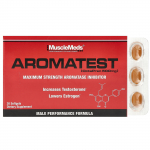 MuscleMeds, Aromatest, 500mg, 30 pehmet kapslit
