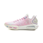 Li Ning Cushioning Slip Resistant Abrasion Resistant Breathable Rebound Grip Low top Basketball Shoes Men's Pink Purple ABPV011-3 44