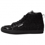 Adidas Naiste Honey Mid 'Triple Black' Naiste S77292 39⅓