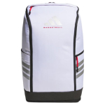 Adidas Suure Mahutavusega Korvpalli Spordistiilis T&otilde;mblukuga Seljakott Unisex Seljakott Valge Must KS5165 White & Black