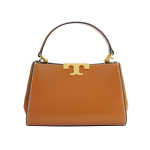 Tory Burch Eleanor magnetkinnitusega seemisenahast detailidega nahast kott Naiste k&auml;ekotid Pruun 154816-201 Basic Set (Bag+Dust Bag)