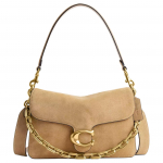 Coach Tabby 26 Signature Riistvara Suede ja Vasikanahk Keskmine &Otilde;lakott Naiste k&auml;ekotid Messing Liiv CAN13-B4SN Basic Set (Bag+Dust Bag)