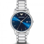 Emporio Armani Ajalooline Kollektsioon Sinine Metall Meeste Kvarts AR8033 sinine