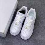 AF1 Air Force 1 Vabaajajalatsid, Valge/Nisukarva, Meeste suurus 46-47, Klassikaline madal 38.5 valge