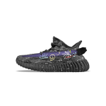 Adidas Originals Yeezy Boost 350 V2 Abrasion Resistant Abrasion Resistant Low top Casual Shoes Unisex Black Purple ID4811(Team373-) 36⅔ gray