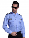 Madrugada politseiniku Cosplay kost&uuml;&uuml;m meestele S597 (XL suurus, Sinine) sinine