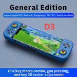 D8 Teleskoopiline Mobiilne M&auml;ngukontroller RGB Valgustusega Mobiiltelefoni M&auml;ngupult Bluetooth-&uuml;hilduvusega 5.2 Androidile Apple'ile PS3 PS4 Switch PC jaoks