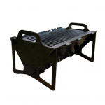 Slot Grill Kokkupandav BBQ Grill T&ouml;&ouml;riistavaba Seadistamine Kaasaskantavad Telkimisgrillid Telkimiseks, Tagaluugi pidudeks, Haagissuvila jaoks, V&auml;lisk&uuml;psetamiseks