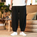 Meeste puuvillased ja linased p&uuml;ksid Meeste suvised hingavad uued &uuml;hev&auml;rvilised Meeste vabad fitnessp&uuml;ksid Suures suuruses kottis t&auml;navar&otilde;ivad US L must