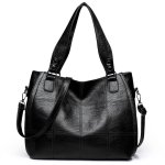 Kvaliteetsed naiste pehmest nahast suure mahutavusega &otilde;lakotid mitmekihiline klassikaline crossbody kott luksuslik disainerk&auml;ekott ja rahakott must