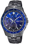 Oceanus Manta Valmistatud Safiirmustas [Casio] Kell, Jaapan, Bluetooth-iga &uuml;henduv, Raadiojuhitav P&auml;ikeseenergia, Klaas, OCW-S7000B-2AJF, Meeste,