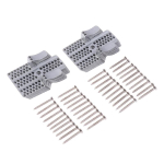10/20 tk Tugev kipsplaadi parandusklamber kruvidega Lihtne seina plaasterparandus Kinnitusosa Sobib 1/2-tollise 5/8-tollise paksusega kipsplaadile 20pcs