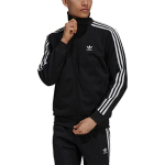 Adidas Originals Trefoil T&otilde;mblukuga Triibuline Spordijakk Meeste Pealisr&otilde;ivad Must H09112 S
