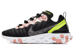 Nike React Element 55 Premium 'Black Coral Stardust' Naiste CD6964-002 35.5