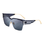 Dior M4U Ebakorrap&auml;rase kujuga P&auml;ikeseprillid Unisex p&auml;ikeseprillid CLUBM4UWT-30B8 Basic Packaging-Eyeglass Case+Box,F,Blue