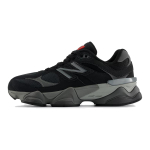 New Balance NB 9060 Abrasion Resistant Low top Kids Lifestyle Shoes Black Gray Teenagers GC9060BK Standard (M) 38.5 black