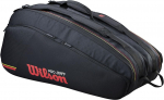 Wilson PRO STAFF CLASSIC Tennise reketikott Mahutab kuni 12 reketit Mustal WR8053801001 - (p&otilde;hjalikud keskmise raskusega reketid) - must