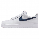 Nike Air Force 1 Low Team USA Meeste tossud Valge Metallik-Kuldne-Kesk&ouml;&ouml;sinine-&Uuml;likoolipruun-Punane IQ0407-100 43