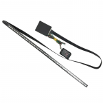 Autode vilkuv skanneri valgusriba 22 tolli 48 LED-i 147 režiimi 7 v&auml;rvi RGB-puldiga Knight Rider hoiatusvilkur 1pc